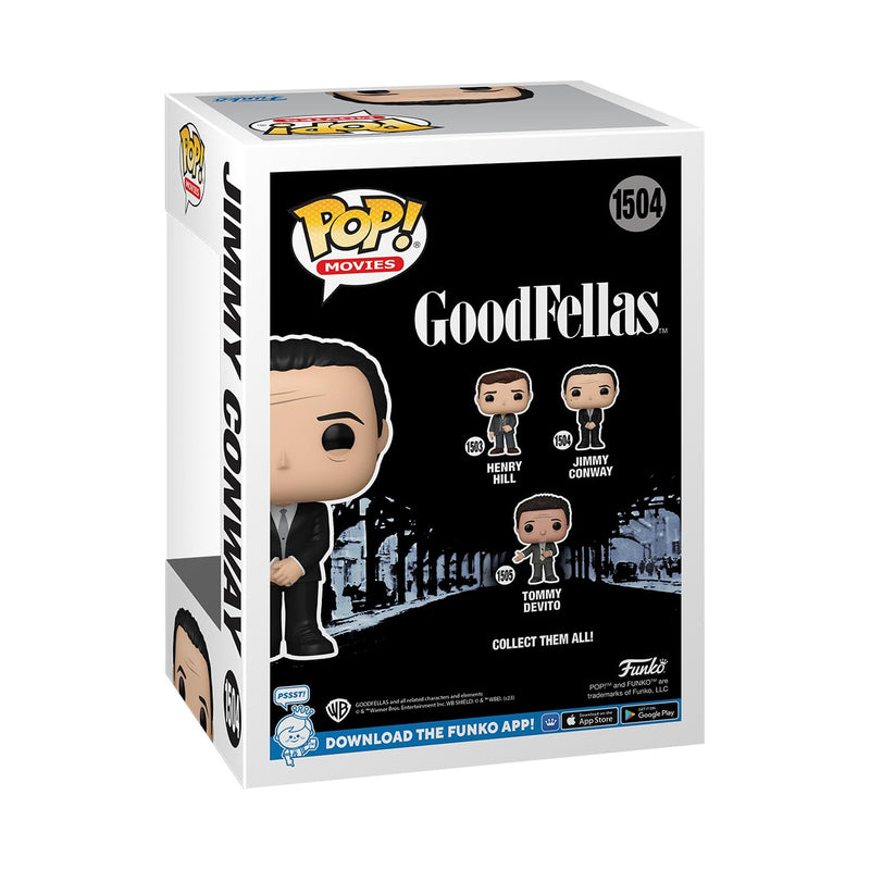 Funko Pop! Movies: Goodfellas - Jimmy Conway - Goodfellas 1990 - Collectable Vinyl Figure - Gift Idea - Official Merchandise - Toys for Kids & Adults - Movies Fans - Model Figure for Collectors