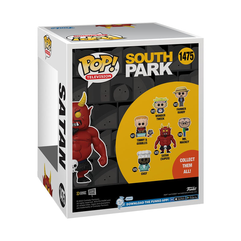 Funko Pop! Super: South Park - Satan - Collectable Vinyl Figure - Gift Idea - Official Merchandise - Toys for Kids & Adults - Cartoons Fans - Model Figure for Collectors and Display