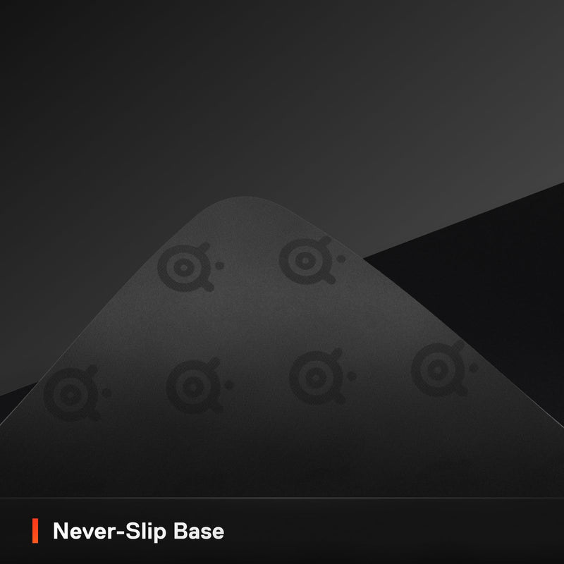 SteelSeries QcK Gaming Mouse Pad - XXL Cloth - Peak Tracking and Stability - Esports Mousepad - Never-Slip - Full Desk Coverage