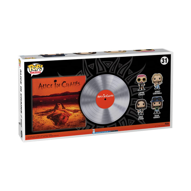 Funko POP! Albums Deluxe: AiC - Jerry Cantrell - Dirt - Alice In Chains - Collectable Vinyl Figure - Gift Idea - Official Merchandise - Toys for Kids & Adults - Music Fans