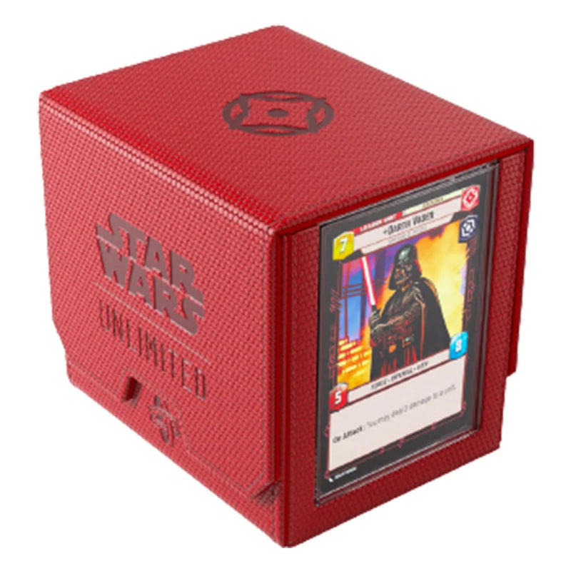Gamegenic | Star Wars Unlimited Deck Pod - Red | Trading Card Accessory