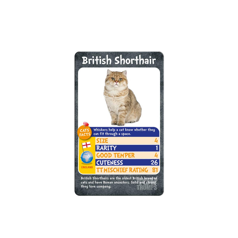 Top Trumps Cats Card Game