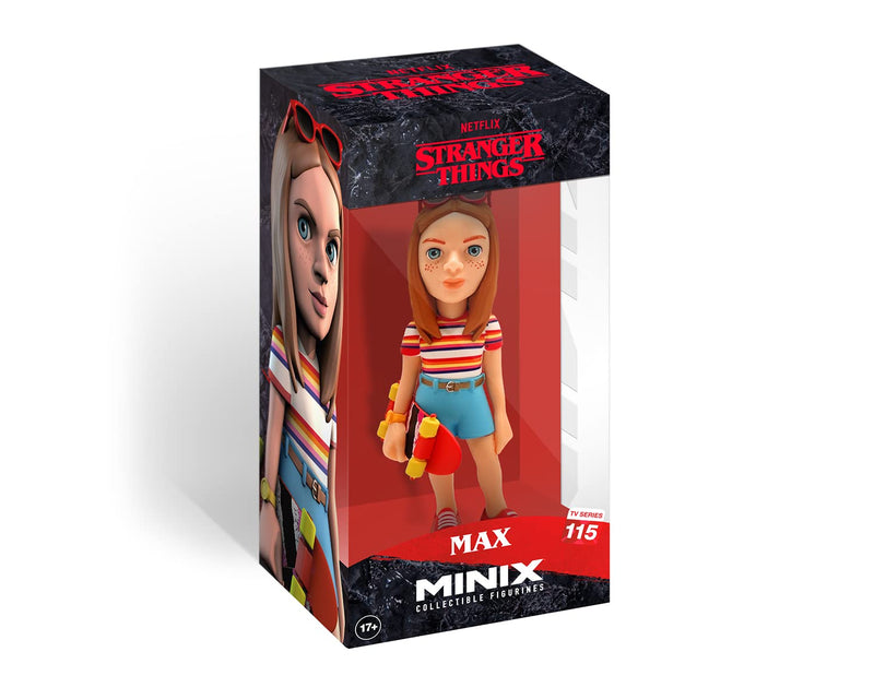 MINIX Bandai Stranger Things Max Model | Collectable Max Stranger Things Figure | Bandai Stranger Things Merchandise Range | Stranger Things Figures Make Great Stranger Things Gifts