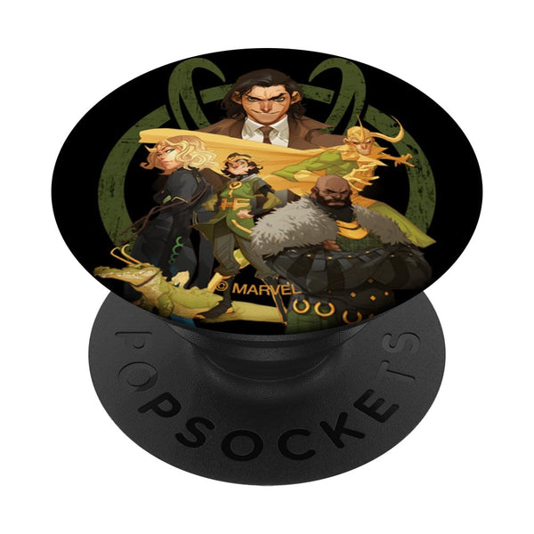 Marvel Loki Variants Glorious Purpose PopSockets Swappable PopGrip