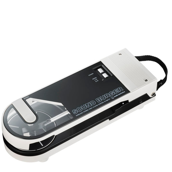 Audio-Technica SB727 Sound Burger Portable Bluetooth Turntable (White)