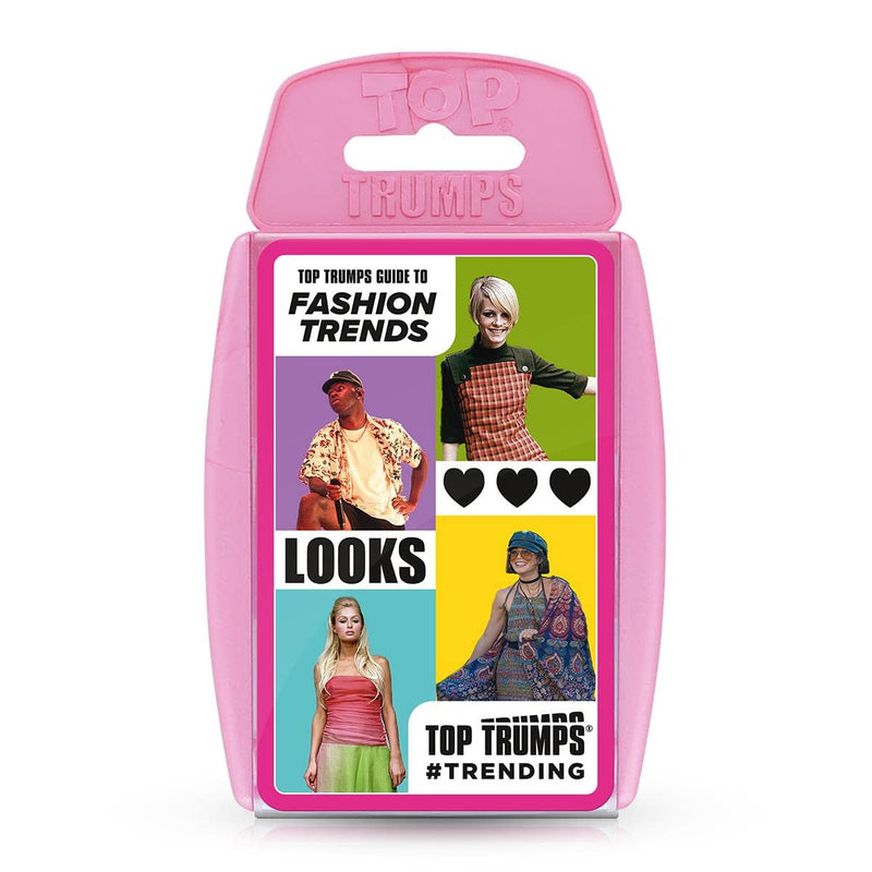 Top Trumps Guide to Fashion Trends Specials Card Game, Play with 30 of the most trending, iconic and distinctive fashion styles, educational gifts and toys for boys and girls Aged 6 plus, Multicolore