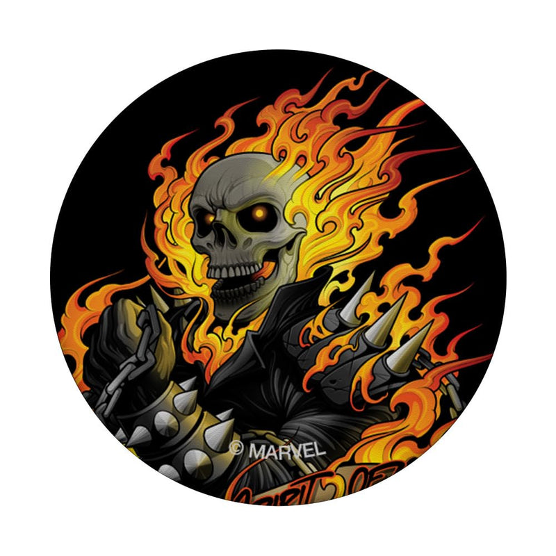 Marvel Ghost Rider Spirit of Vengeance Flaming Skull PopSockets Swappable PopGrip