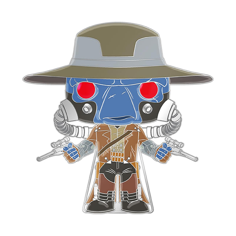 Funko Pop! Large Enamel Pin Star Wars: Clone Wars - Cad Bane - Star Wars Enamel Pins - Cute Collectable Novelty Brooch - for Backpacks & Bags - Gift Idea - Official Merchandise