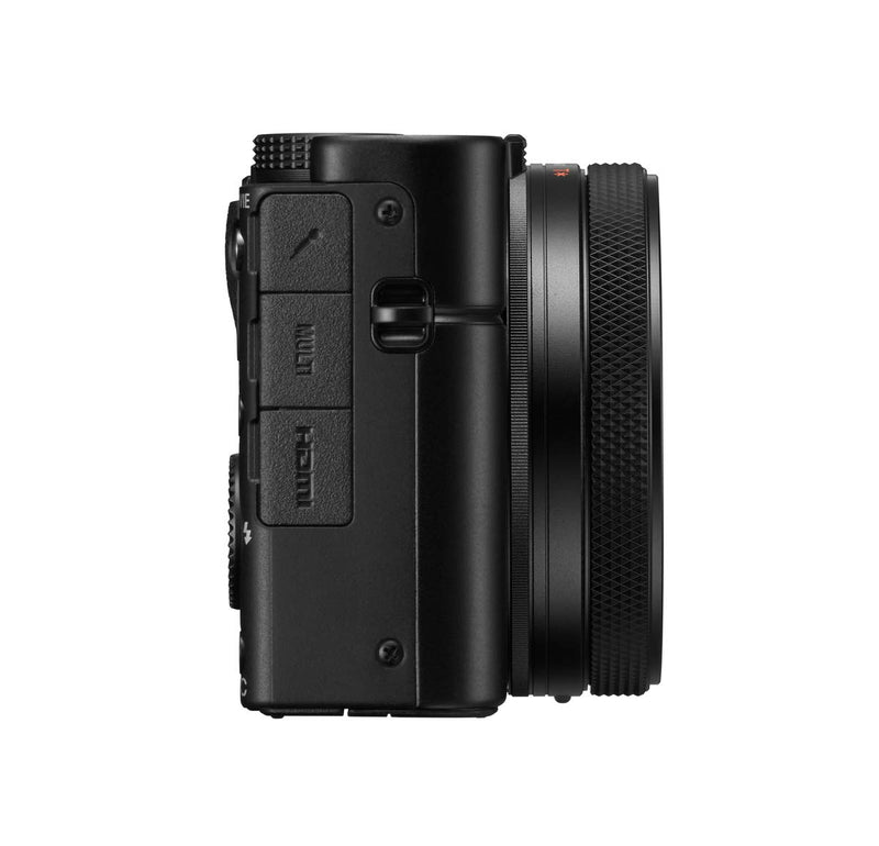 Sony RX100 VII | Advanced Premium Bridge Camera (1.0-Type Sensor, 24-200 mm F2.8-4.5 Zeiss Lens, Eye Tracking Autofocus for Human and Animal, 4K Movie Recording and Flip Screen)