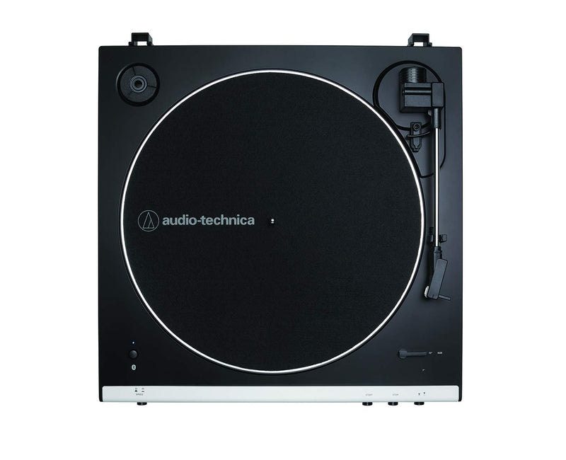 Audio-Technica AT-LP60XBT Bluetooth Transmit Turntable Compatible for Edifier R1010BT Speakers Exclusive to Digitalis Audio (Bluetooth Black Speakers)