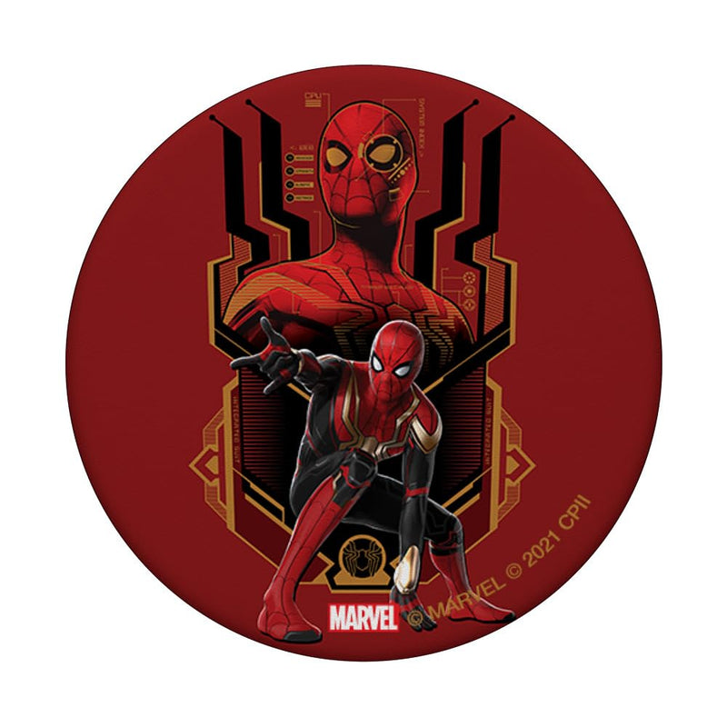 Marvel Spider-Man: No Way Home Nanotech Spider Suit PopSockets Swappable PopGrip