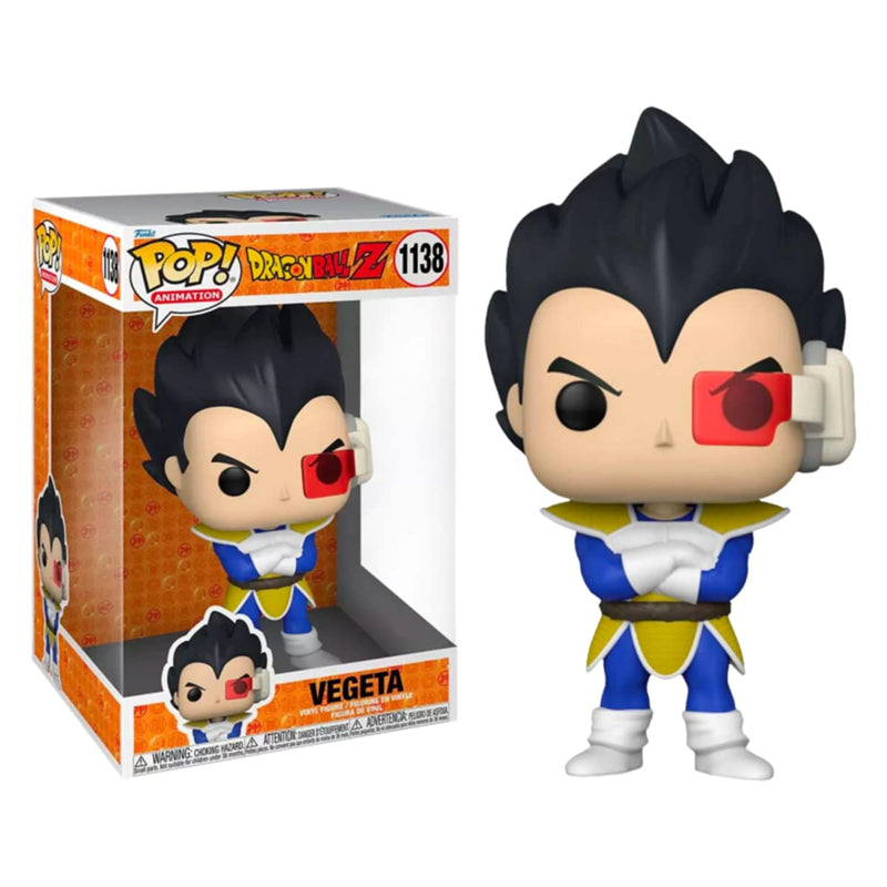 Funko Pop! Jumbo: Dragonball Z - Vegeta - Dragon Ball - Collectable Vinyl Figure - Gift Idea - Official Merchandise - Toys for Kids & Adults - Anime Fans - Model Figure for Collectors and Display