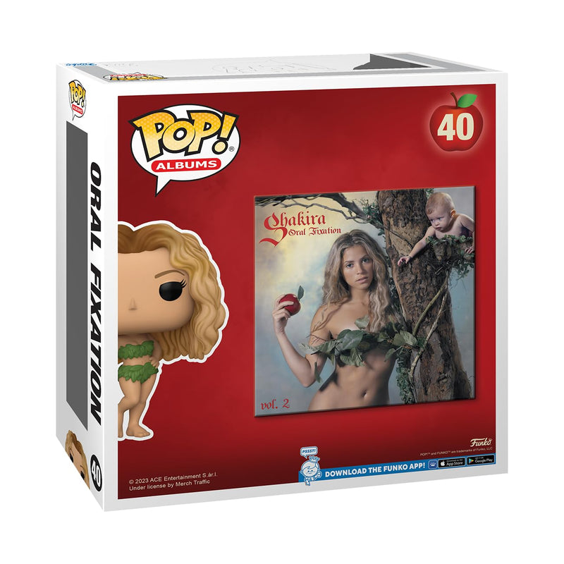 Funko Pop! Albums: Shakira - Oral Fixation - Music - Collectable Vinyl Figure - Gift Idea - Official Merchandise - Toys for Kids & Adults - Music Fans - Model Figure for Collectors and Display