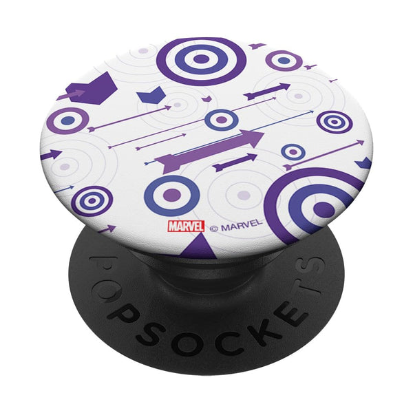 Marvel Hawkeye Arrows and Target Print PopSockets Swappable PopGrip