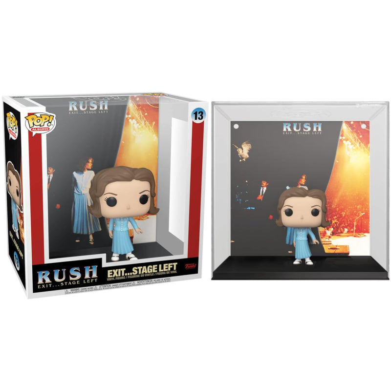 Funko Pop! Albums: Rush Album - Exit Stage Left - Music - Collectable Vinyl Figure - Gift Idea - Official Merchandise - Toys for Kids & Adults - Music Fans - Model Figure for Collectors and Display