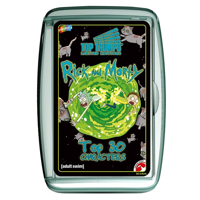 Top Trumps 31943 Specials Rick and Morty Card Game, Multi-Colour, for 3 years to 99 years