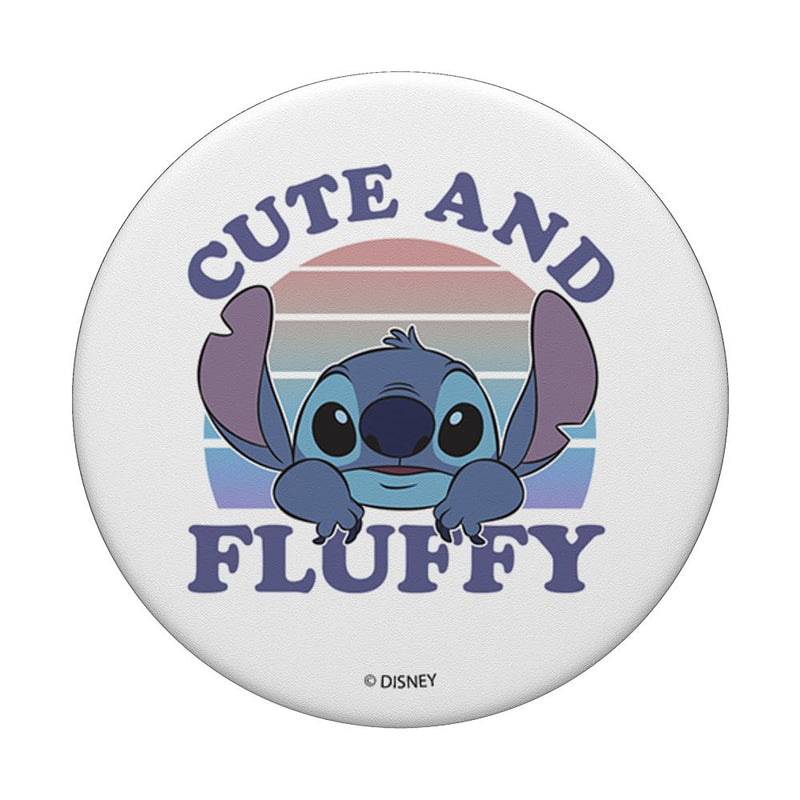 Disney Lilo & Stitch Cute and Fluffy Stitch PopSockets Swappable PopGrip