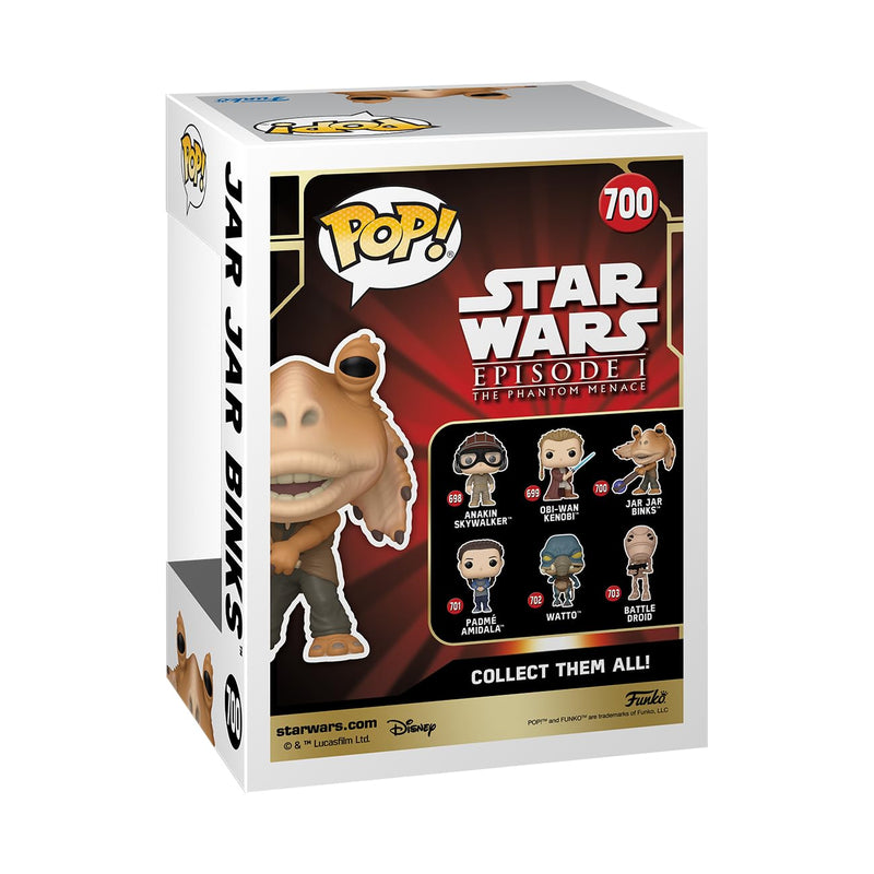 Funko POP! Star Wars: Episode 1 The Phantom Menace Anniversary - Jar Jar Binks With Booma Balls - Collectable Vinyl Figure - Gift Idea - Official Merchandise - Toys for Kids & Adults - Movies Fans