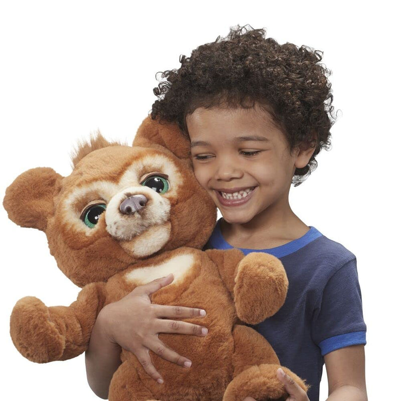 FurReal Hasbro E4591EP5 Friends Cubby The Curious Bear Interactive Plush Toy, Ages 4 And Up, Multicolor