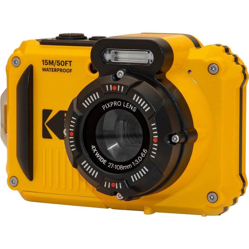 Kodak PIXPRO WPZ2 Rugged Camera 16MP 4x Zoom 2.7LCD FHD Wtprf 15m