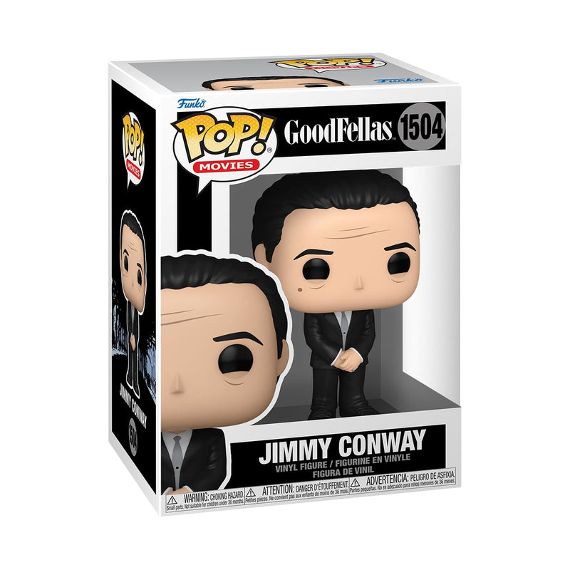 Funko Pop! Movies: Goodfellas - Jimmy Conway - Goodfellas 1990 - Collectable Vinyl Figure - Gift Idea - Official Merchandise - Toys for Kids & Adults - Movies Fans - Model Figure for Collectors