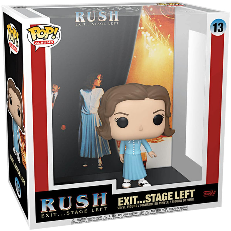 Funko Pop! Albums: Rush Album - Exit Stage Left - Music - Collectable Vinyl Figure - Gift Idea - Official Merchandise - Toys for Kids & Adults - Music Fans - Model Figure for Collectors and Display