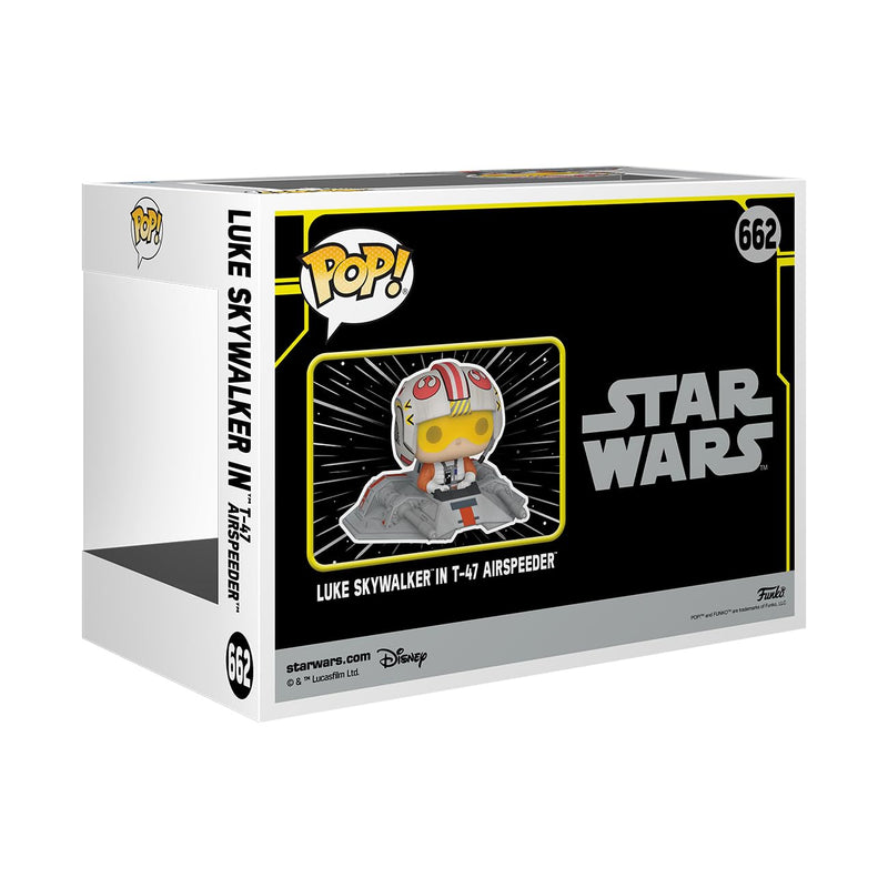 Funko POP! Rides: Star Wars - Luke In T-47 Airspeeder - Amazon Exclusive - Collectable Vinyl Figure - Gift Idea - Official Merchandise - Toys for Kids & Adults - Movies Fans