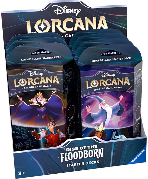 NONAME DISNEY - Lorcana - Trading Cards Boite de 8 Starters Vague 2 - UK