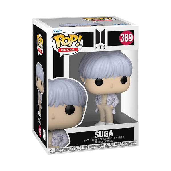 Funko POP! Rocks: BTS - Suga - Collectable Vinyl Figure - Gift Idea - Official Merchandise - Toys for Kids & Adults - Music Fans - Model Figure for Collectors and Display