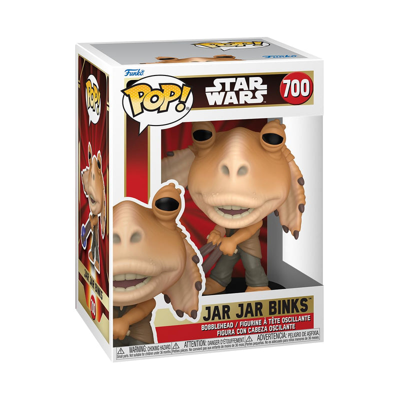 Funko POP! Star Wars: Episode 1 The Phantom Menace Anniversary - Jar Jar Binks With Booma Balls - Collectable Vinyl Figure - Gift Idea - Official Merchandise - Toys for Kids & Adults - Movies Fans