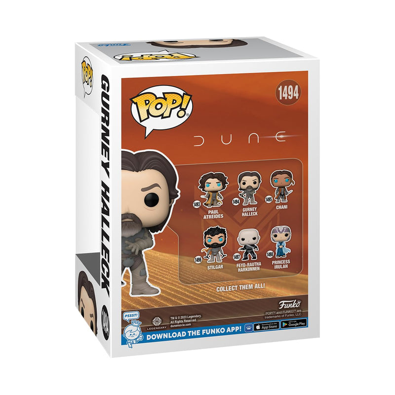 Funko POP! Movies: Dune 2 - Gurney Halleck - Dune: Part II - Collectable Vinyl Figure - Gift Idea - Official Merchandise - Toys for Kids & Adults - Movies Fans - Model Figure for Collectors