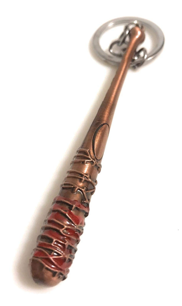 DW Lucille Negan's Bat, The Walking Dead Merchandise Keychain for Men Women Car Lucille Bat Keyring For Fans Of Negan.