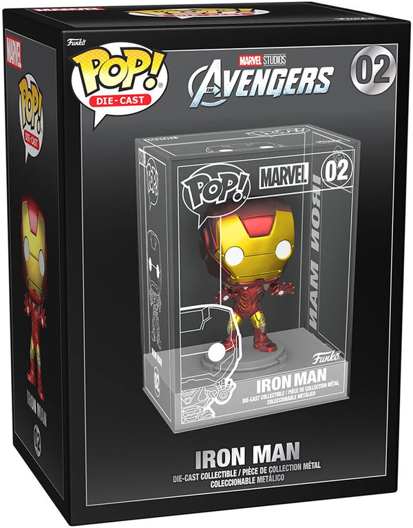 Funko POP! 57088 The Avengers DIE-CAST Iron Man figure, Gold