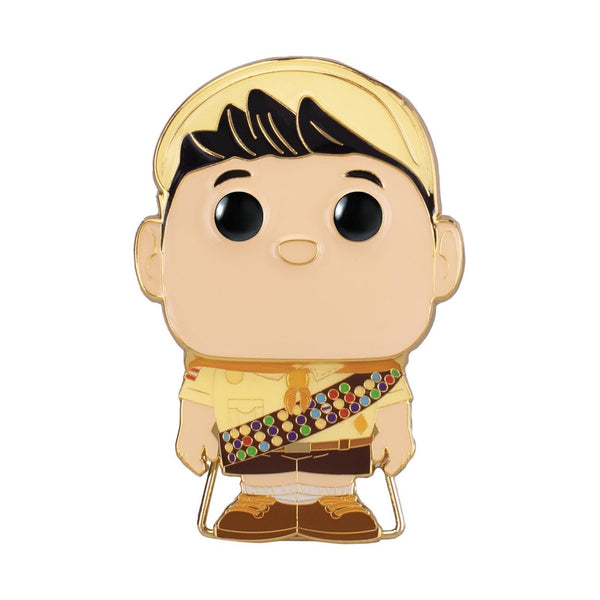 Funko Loungefly Large POP! Enamel Pin - Russell - DISNEY PIXAR: UP - RUSSEL - Disney Pixar: up Enamel Pins - Cute Collectable Novelty Brooch - for Backpacks & Bags - Gift Idea - Official Merchandise