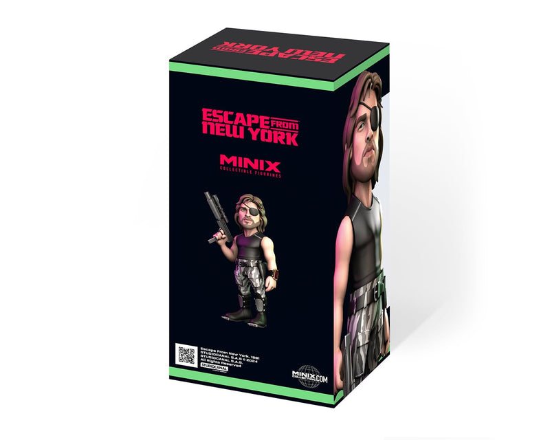 MINIX Bandai Snake Plissken Model | Collectable Snake Figure From Escape from New York Movie | Bandai Snake Toys Range | Collect Your Favourite Snake Figures | Escape from New York Merchandise