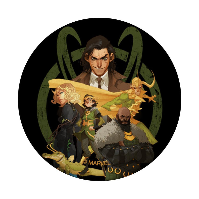 Marvel Loki Variants Glorious Purpose PopSockets Swappable PopGrip