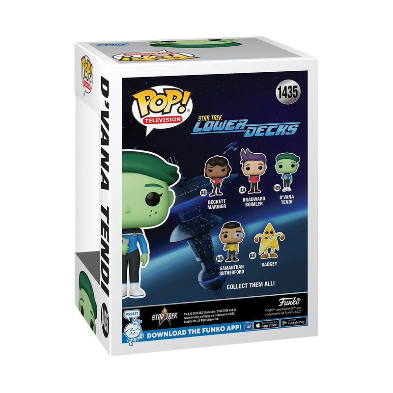 Funko Pop! TV: Star Trek LD - D'vana Tendi - Collectable Vinyl Figure - Gift Idea - Official Merchandise - Toys for Kids & Adults - Cartoons Fans - Model Figure for Collectors and Display