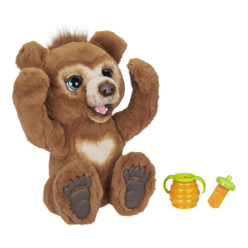 FurReal Hasbro E4591EP5 Friends Cubby The Curious Bear Interactive Plush Toy, Ages 4 And Up, Multicolor