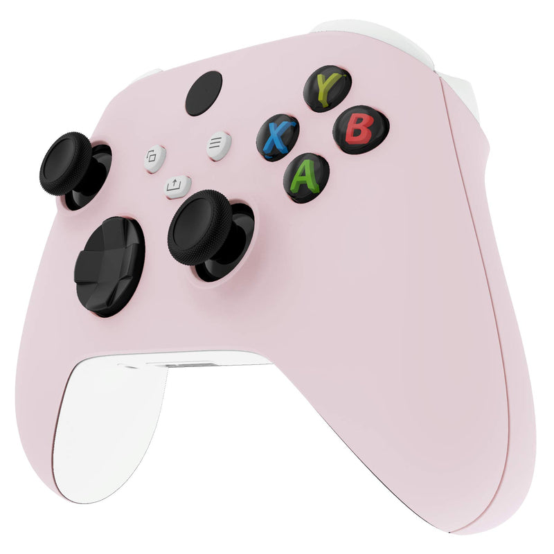 eXtremeRate Side Rails Grips Shell for Xbox Series X & S Controller, Cherry Blossoms Pink Custom Accessories Back Panels Faceplate for Xbox Core Wireless Controller [Controller NOT Included]