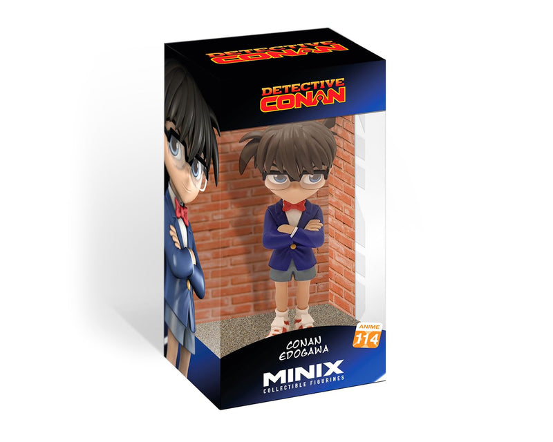 MINIX Bandai Detective Conan Model | Collectable Conan Edogawa Figure | Bandai Manga And Anime Toys Range | Collect Your Favourite Detective Conan Figures For An Anime Merchandise Collection