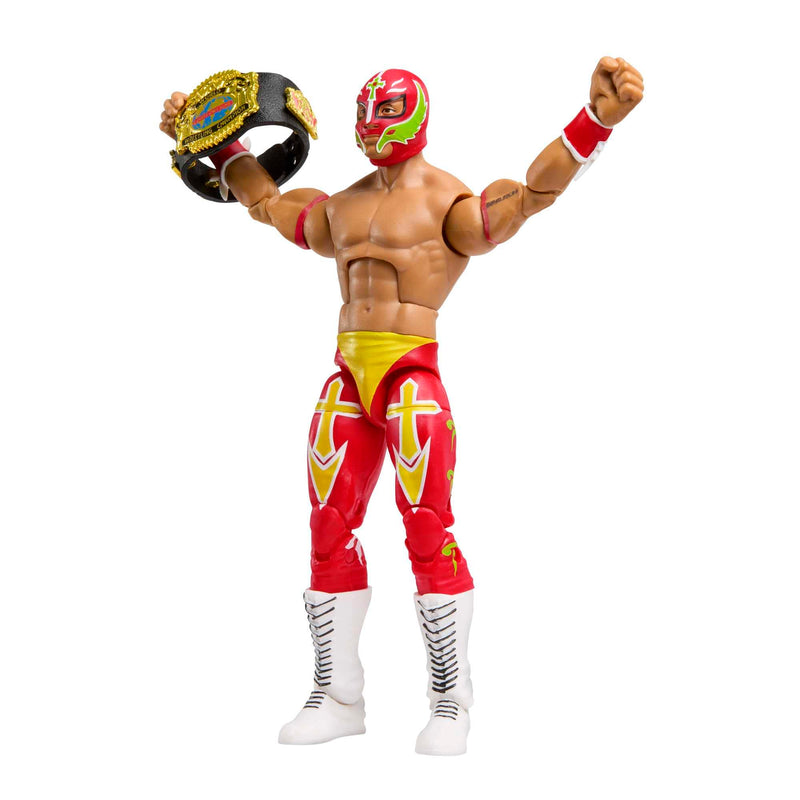 Mattel WWE Action Figures | WWE Elite Rey Mysterio Figure with Accessories | Collectible Gifts, HKN82