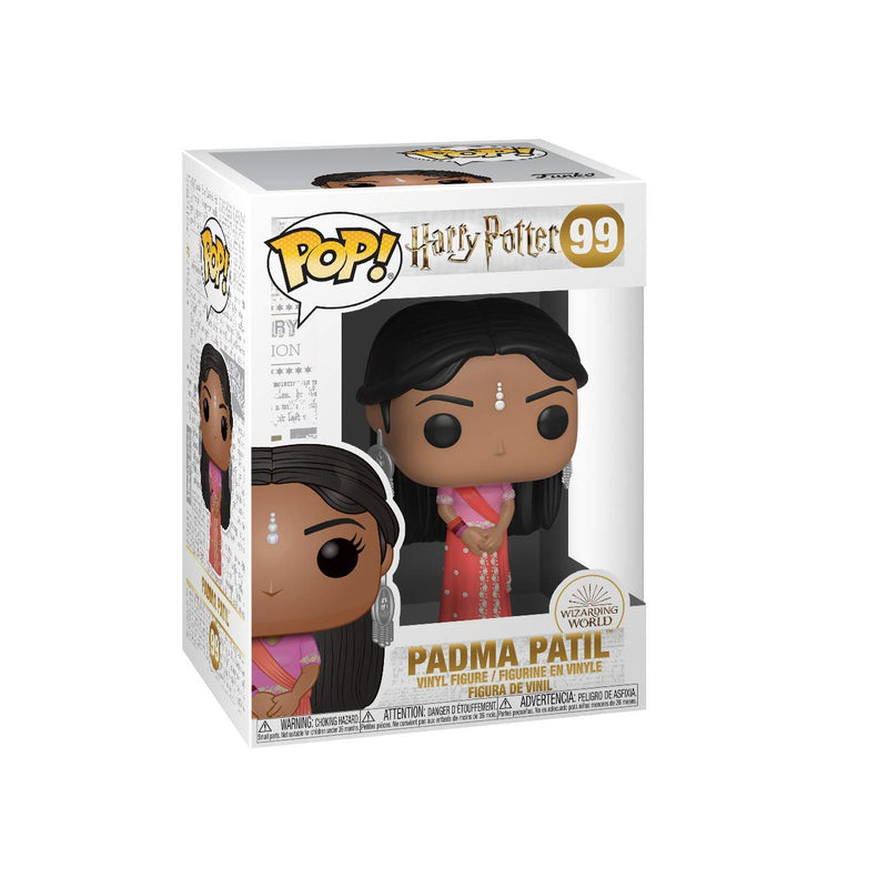 Funko POP! Vinyl Harry Potter-Padma Patil - (Yule) - Collectable Vinyl Figure - Gift Idea - Official Merchandise - Toys for Kids & Adults - Movies Fans - Model Figure for Collectors and Display