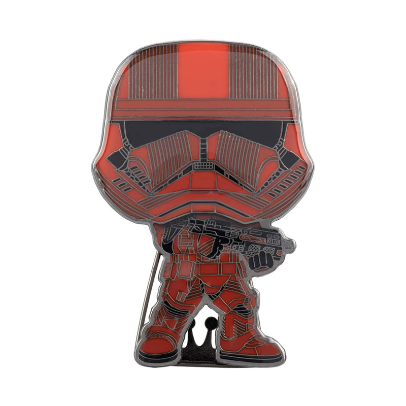 Funko Large Pop! Enamel Pin - Star Wars: Sith Trooper - Star Wars Enamel Pins - Cute Collectable Novelty Brooch - for Backpacks & Bags - Gift Idea - Official Merchandise - Movies Fans