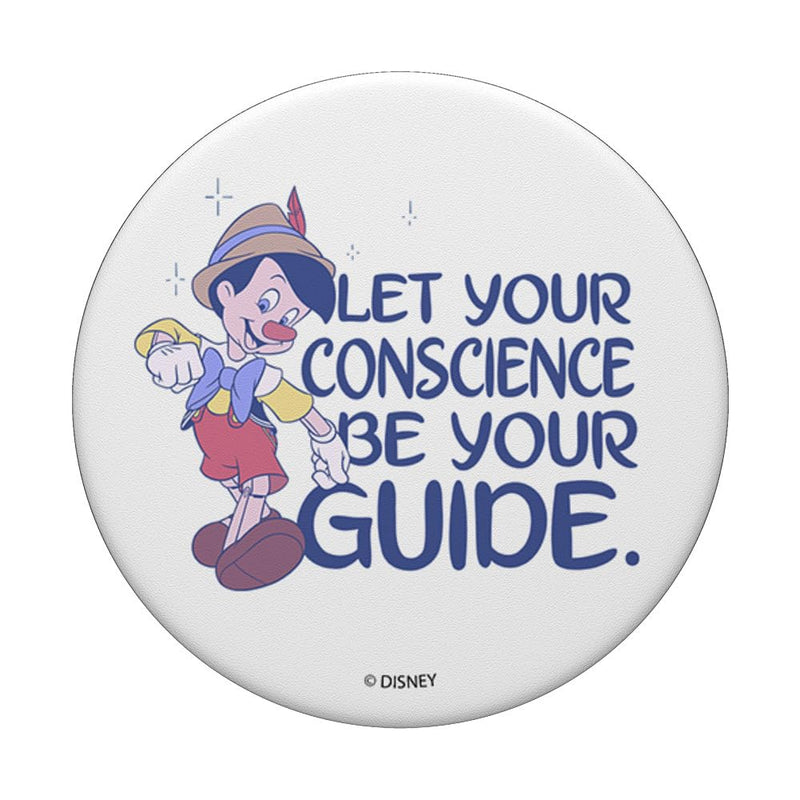 Disney Pinocchio Let Your Conscience Be Your Guide PopSockets Swappable PopGrip