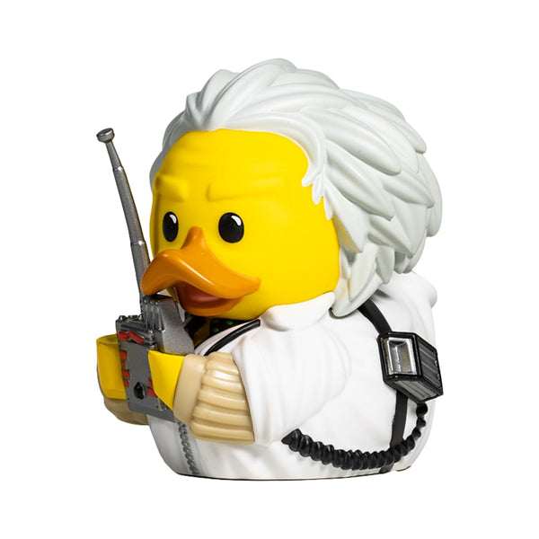 TUBBZ Boxed Edition Doc Brown Collectible Vinyl Rubber Duck Figure - Official Back To The Future Merchandise - TV, Movies & Video Games