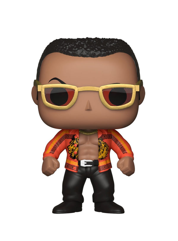 Funko POP! Vinyl WWE the Rock Old School Figure, Multi - Dwayne "The Rock" Johnson - Collectable Vinyl Figure - Gift Idea - Official Merchandise - Toys for Kids & Adults - Sports Fans