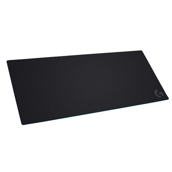 Logitech G840 XL Cloth Gaming Mouse Pad, 400x900 mm, 3 mm Thin Pad, Stable Rubber Base, Performance-tuned surface, Moderate surface friction, Durable tube for transport - Black