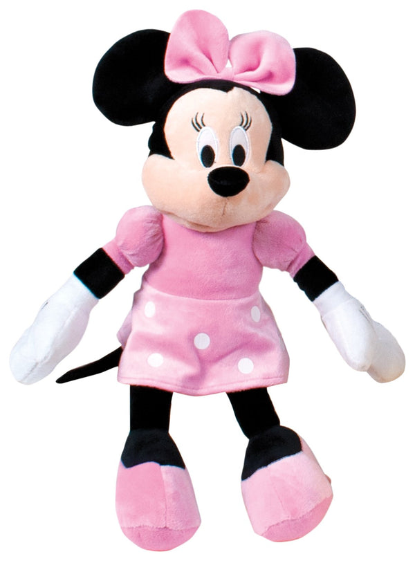 Minnie Mouse Minnie Mouse Plush Toy Pink (Famous 760011896), Multi-Colour, 18 x 7 x 46