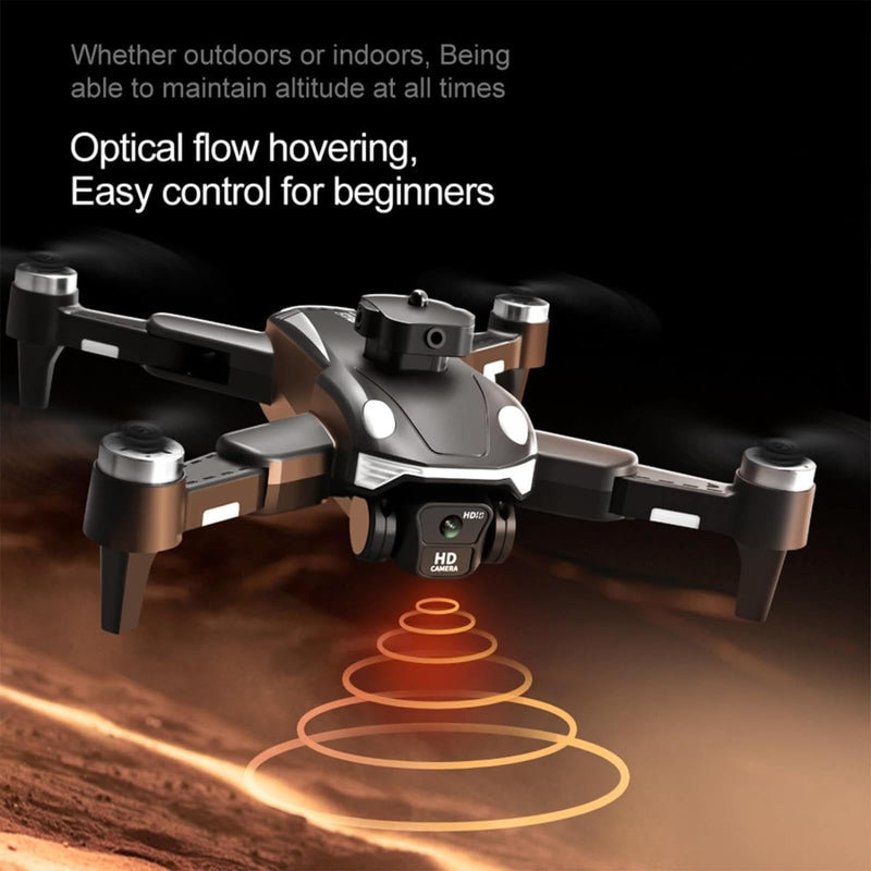 4K Brushless Motor Drone Aerial Photography Drone With Camera Versatile Quadcopter With Altitude Hold Headless Mode Camera Drone For Adults Foldable Remote Control Drone