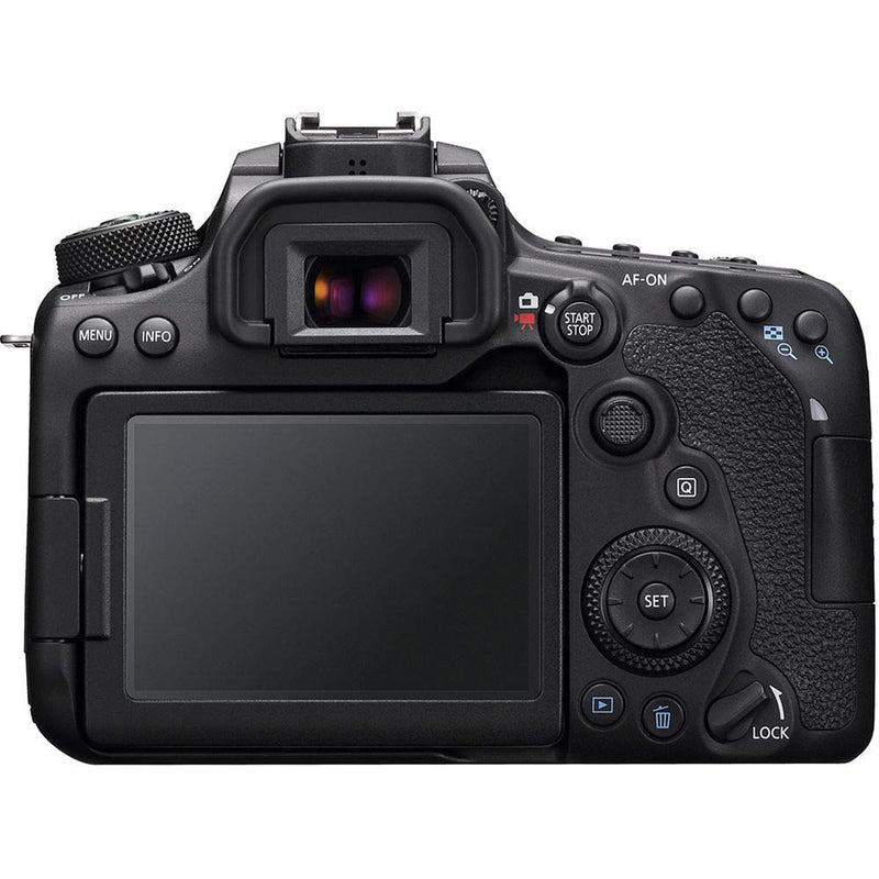 Canon DSLR Camera [EOS 90D] with 18-135 is USM Lens | Built-in Wi-Fi, Bluetooth, DIGIC 8 Image Processor, 4K Video, Dual Pixel CMOS AF, and 3.0 Inch Vari-Angle Touch LCD Screen, Black